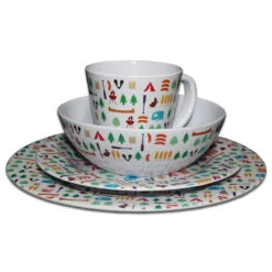 OLPRO Berrow Hill Melamine Set (16 Piece)