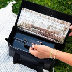 Portable Stainless Steel Compact ECO BBQ For Camping & Travel -Outdoor Camping Store k3a964f8e8c7333f0d24eb9c53fe5f74b