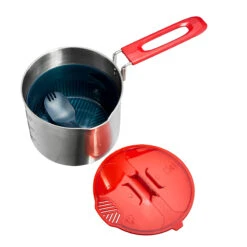 Stainless Steel 1 Person Cooking Set 0.9L 18 Stainless Steel 1 Person Cooking Set 0.9L -Outdoor Camping Store k70e064188ca2f73f131f999f9e79dd53