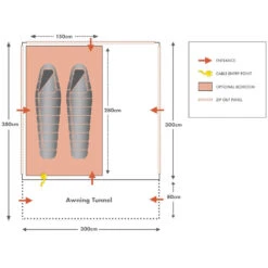 Motordome Kamper Hub Modular Quick Erect Drive Away Awning -Outdoor Camping Store k72ef05b8a196914a9b7c9bbbe6954225