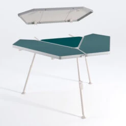 Quechua Hexagonal And Sociable Camping Table - 6 Person -Outdoor Camping Store k84895e3b21d328f468b4c62be88abf9c