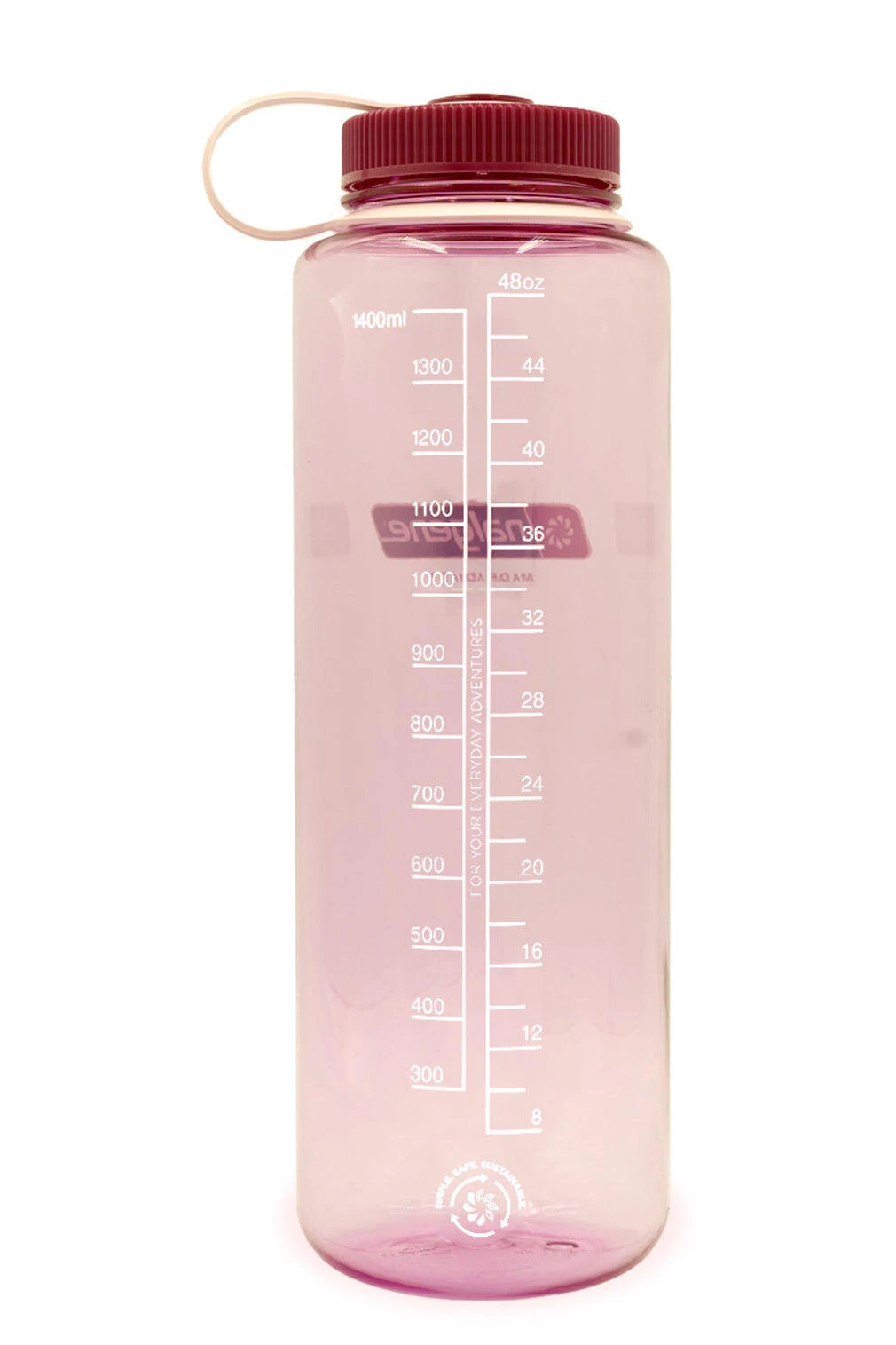 Nalgene 1.5L Wide Mouth Sustain Water Bottle - Made From 50% Plastic Waste 4 Nalgene 1.5L Wide Mouth Sustain Water Bottle - Made From 50% Plastic Waste - Image 2