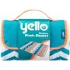 Yello Folding Picnic Blanket Zig Zag Design -Outdoor Camping Store ka454b27d824732542886abc9f8835c71