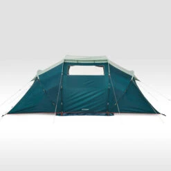 Quechua 4 Man Tent With Poles - Arpenaz 4.2 -Outdoor Camping Store kad372d01654f860c722a42d309f131ac