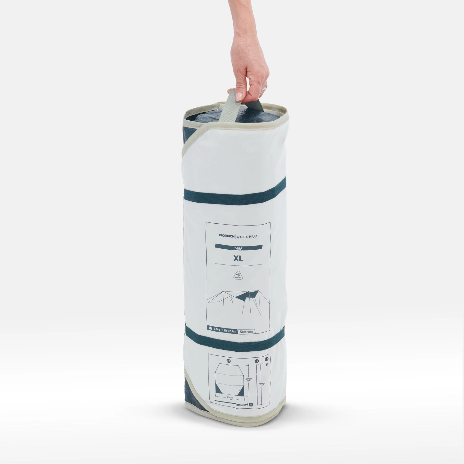 Quechua MULTIFUNCTION TARP CAMPING SHELTER 5 Quechua MULTIFUNCTION TARP CAMPING SHELTER - Image 3