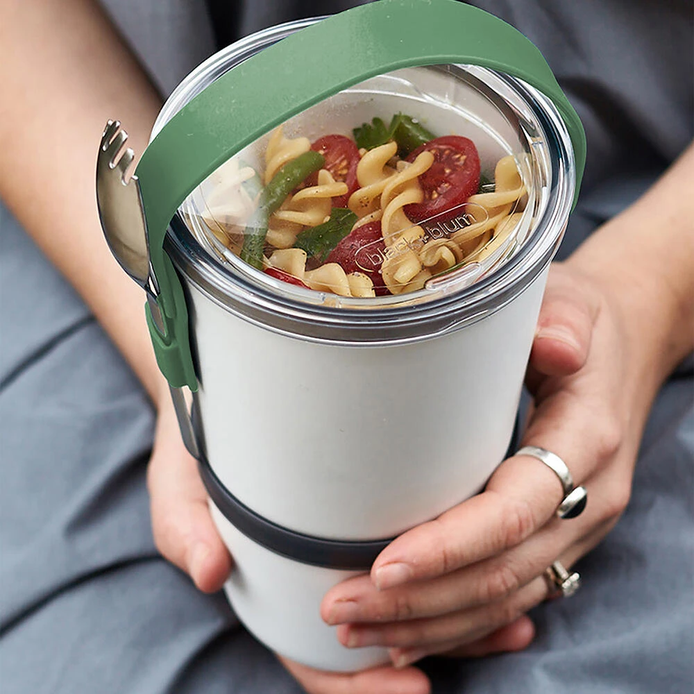 Black+Blum Lunch Pot Original 900ml Olive 5 Black+Blum Lunch Pot Original 900ml Olive - Image 3