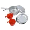 Regatta 2 Person Aluminium Cook Set (Silver/Red) -Outdoor Camping Store kcdf2be5a93300c63b8a28b26fe11480b