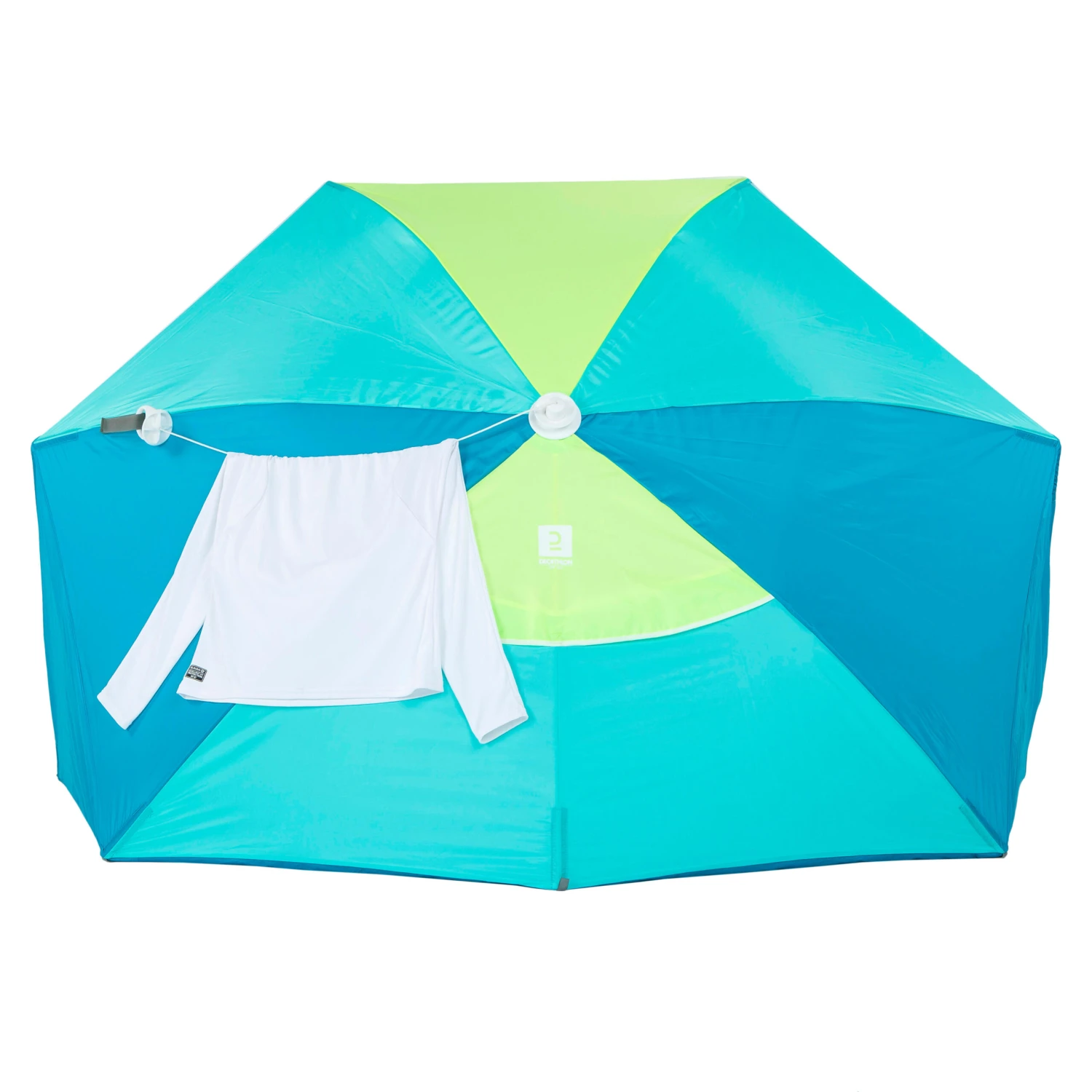 3-person Sun Shelter Beach Parasol UPF50+ Iwiko 180 - Blue Yellow 11 3-person Sun Shelter Beach Parasol UPF50+ Iwiko 180 - Blue Yellow - Image 9