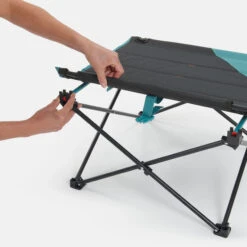 Quechua LOW FOLDING CAMPING TABLE MH100 Grey -Outdoor Camping Store ke3174b1a935714b65fc9871b034221d1