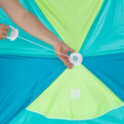 3-person Sun Shelter Beach Parasol UPF50+ Iwiko 180 - Blue Yellow 18 3-person Sun Shelter Beach Parasol UPF50+ Iwiko 180 - Blue Yellow -Outdoor Camping Store kf3b46ae99fd9026b2ba7d07ec8af48c5